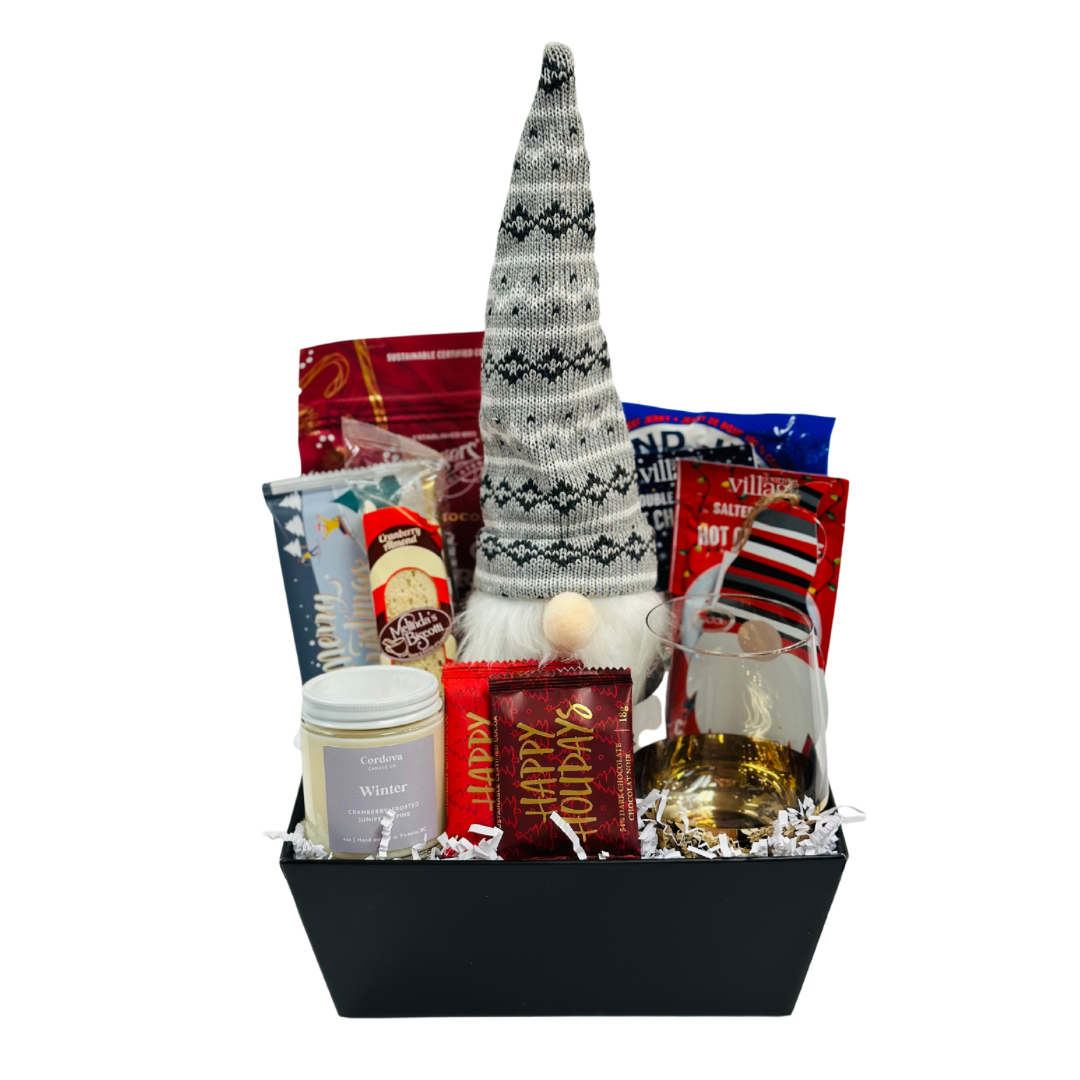 Gnome for the Holidays - Holiday Basket