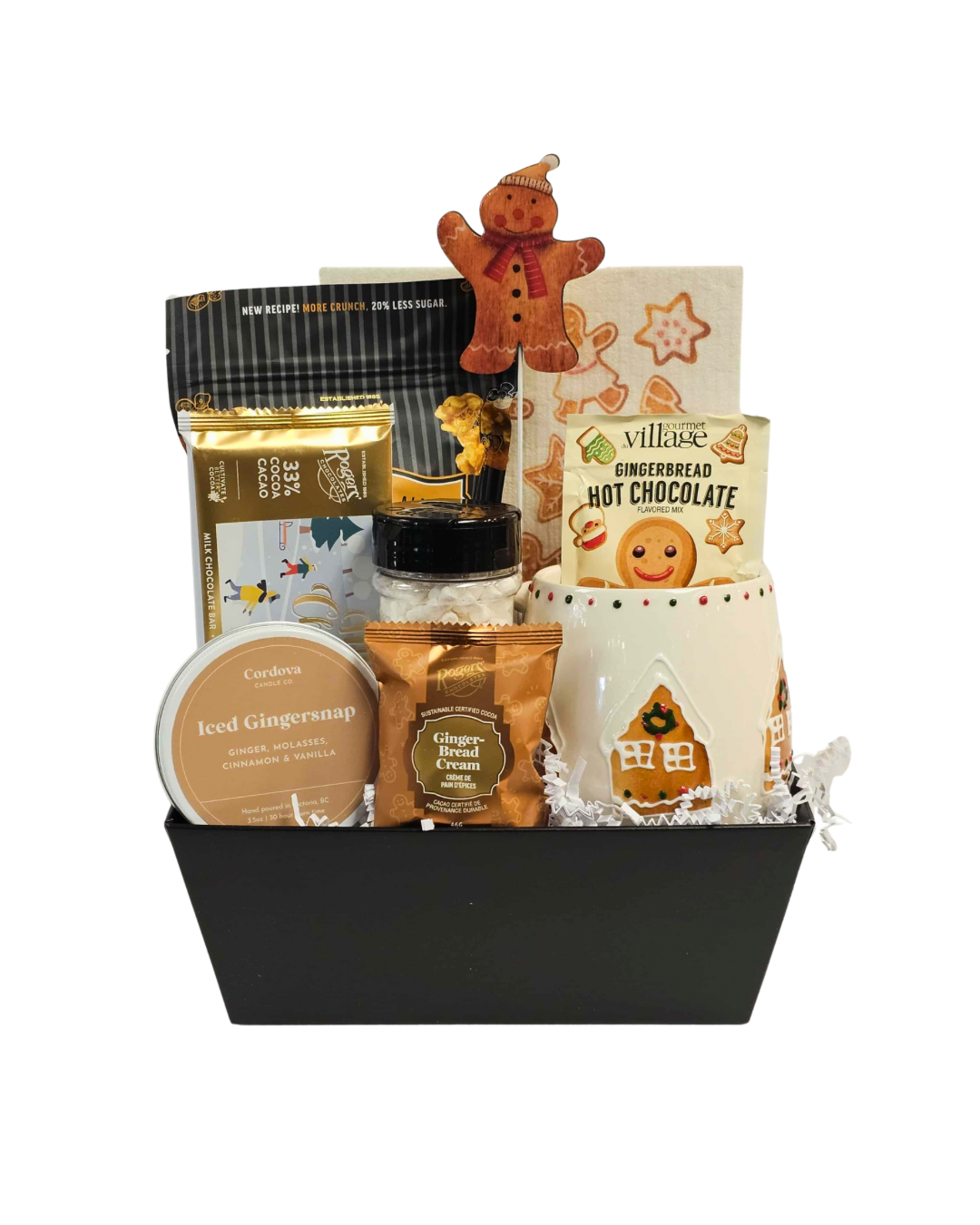 Gingersnap Delight - Holiday Gift Basket
